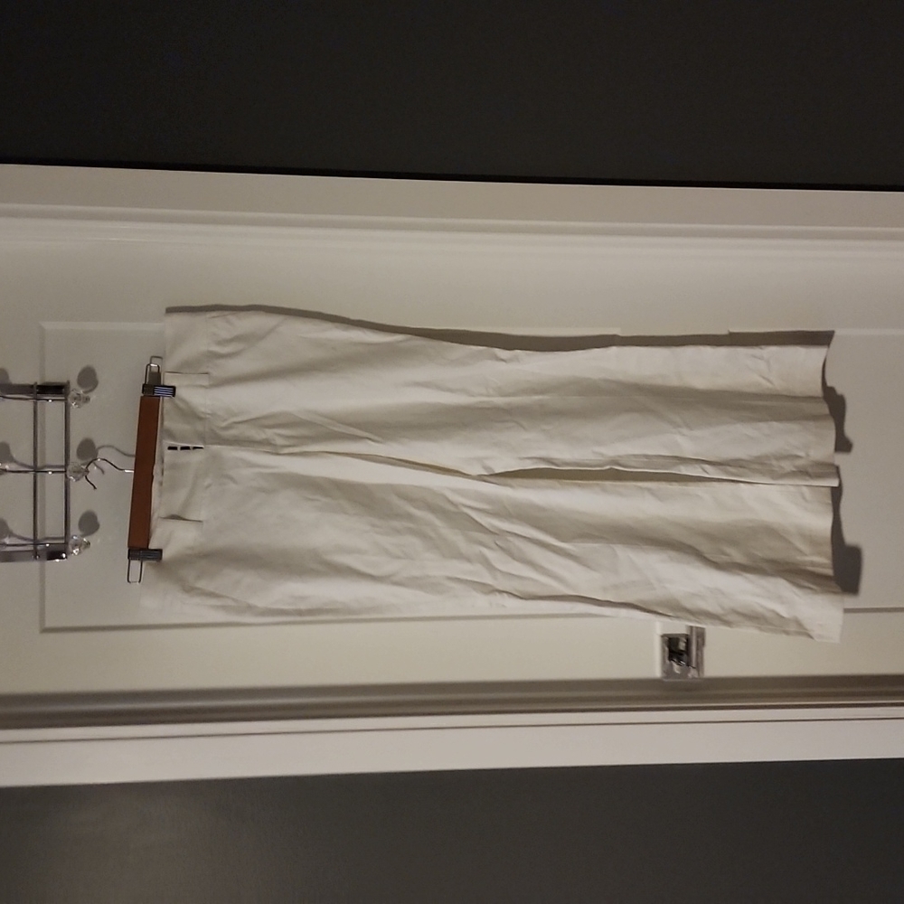 Banana Republic Martin Fit White Pants